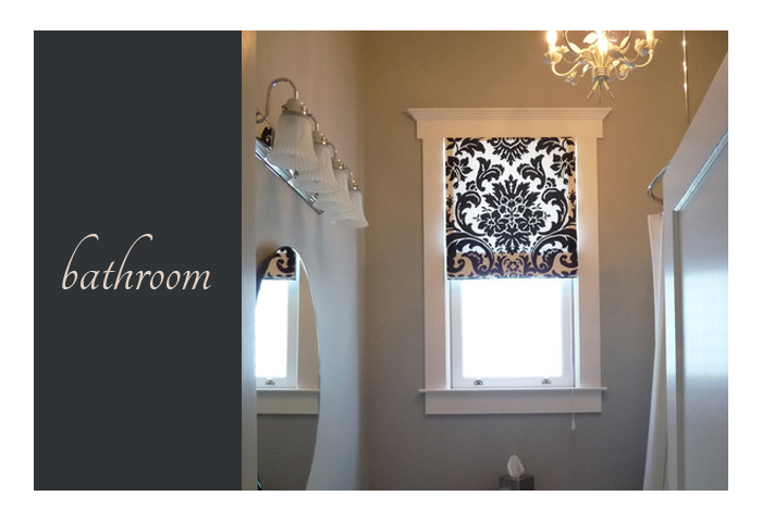 lovely bathroom with sash windows in london