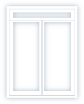 outward opening french door with top lights 1x1